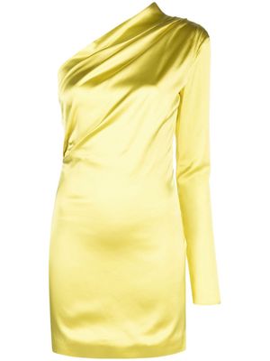 GAUGE81 Charras one-shoulder minidress - Yellow