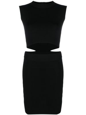 GAUGE81 cut-out-detail mini dress - Black