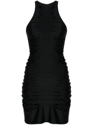 GAUGE81 Deni draped minidress - Black