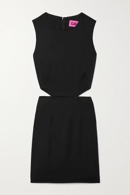 GAUGE81 - Dinya Cutout Crepe Mini Dress - Black