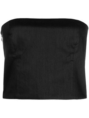 GAUGE81 Lica strapless top - Black