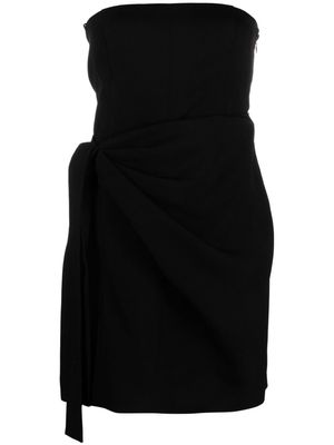 GAUGE81 Natal knot-detail mini dress - Black