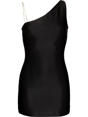 GAUGE81 Nawa one-shoulder mini dress - Black