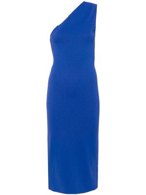 GAUGE81 one-shoulder midi dress - Blue