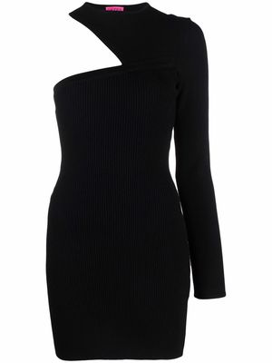 GAUGE81 one-shoulder minidress - Black