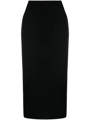 GAUGE81 Ovida knitted midi pencil skirt - Black