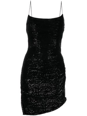 GAUGE81 Perry sequin-embellished minidress - Black