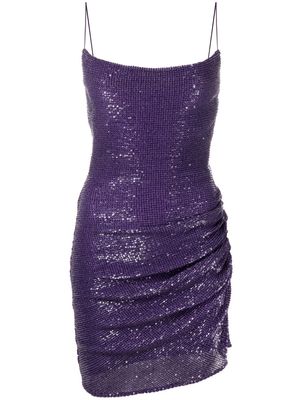GAUGE81 sequin-embellished mini dress - Purple