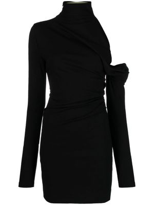 GAUGE81 Teresa asymmetric minidress - Black