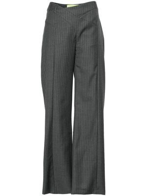 GAUGE81 Tora pinstriped palazzo pants - Grey