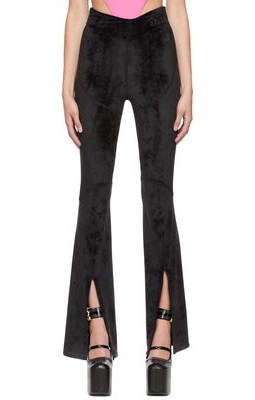 GCDS Black Olly Trousers