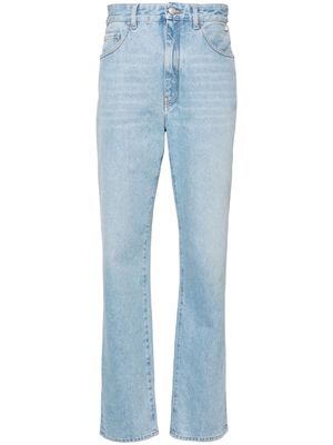 Gcds Chocker rhinestone-detailed jeans - Blue