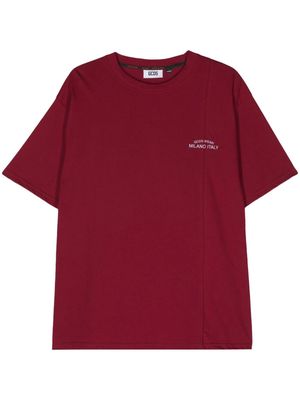 Gcds embroidered-logo cotton T-shirt