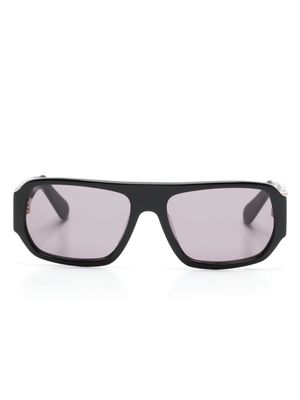 Gcds GD0034 geometric-frame sunglasses - Black