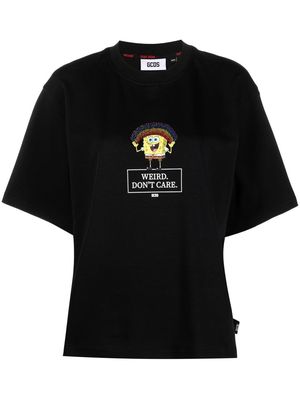 Gcds graphic print T-shirt - Black