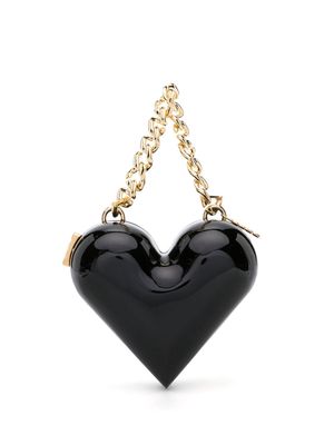 Gcds Heart clutch bag - Black