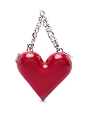 Gcds Heart clutch bag - Red