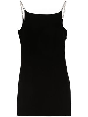 Gcds logo-chain cady mini dress - Black