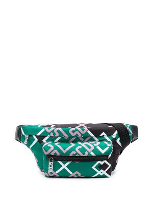 Gcds logo-print belt bag - Green