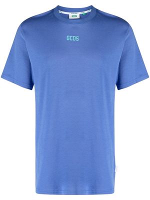 Gcds logo-print cotton T-shirt - Blue