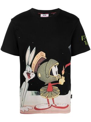 Gcds Looney Tunes cartoon-print T-shirt - Black