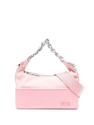 Gcds Mathilda chain-link tote bag - Pink