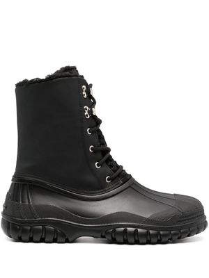 Gcds monogram-print snow boots - Black