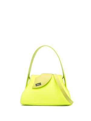 Gcds small Comma leather bag - Yellow