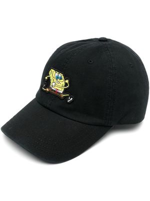 Gcds Spongebob-embroidered cap - Black
