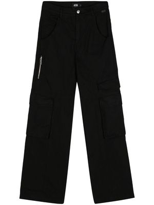 Gcds Ultracargo wide-leg trousers - Black