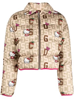 Gcds x Hello Kitty padded jacket - Neutrals