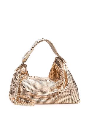 Gedebe chain-link tote bag - Gold