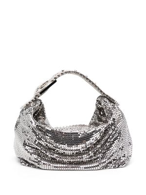 Gedebe crystal-embellished tote bag - Silver