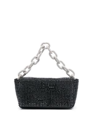 Gedebe My Dream crystal-embellished clutch bag - Black