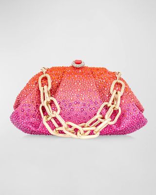 Gemma Crystal Top-Handle Bag