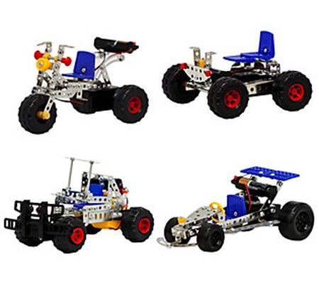 Gener8 4-in-1 Motorized Metal Constructors Set