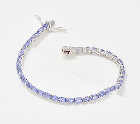 Generation Gems Exotic Oval & Round Tennis Bracelet, Ster.