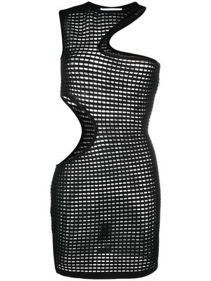 Genny cut-out detail mini dress - Black