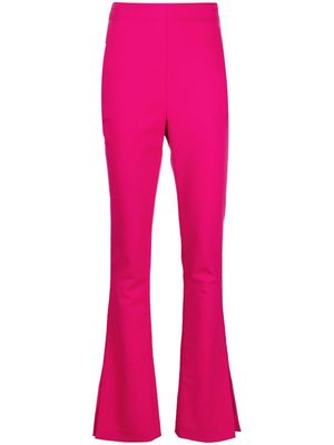 Genny flared tailored trousers - Pink