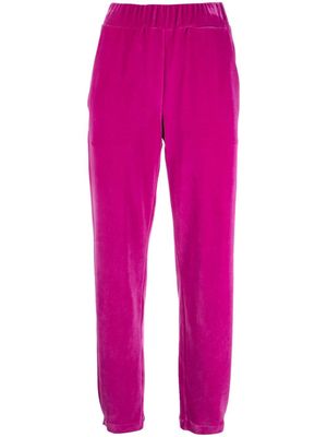 Genny high-waisted tailored trousers - Pink