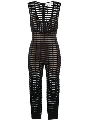 Genny Iconic knitted jumpsuit - Black