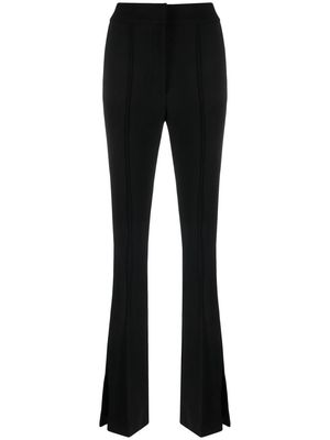 Genny skinny-cut tailored trousers - Black