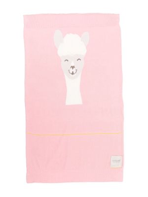 Gensami kids Alpachino knitted blanket - Pink