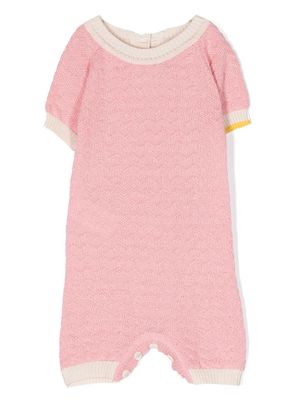 Gensami kids contrast-trim shorties - Pink