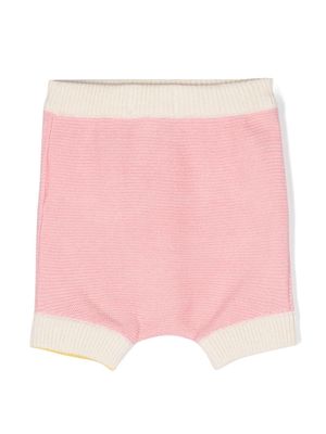 Gensami kids knitted casual shorts - Pink