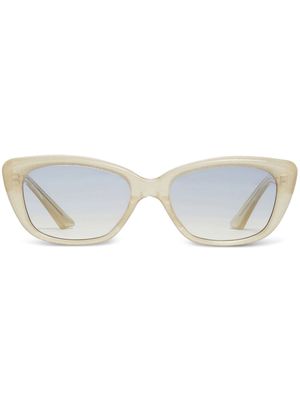 Gentle Monster Amber cat-eye frame sunglasses - Gold