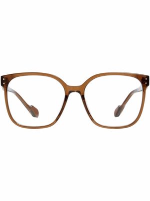 Gentle Monster Ata BRC3 square-frame glasses - Neutrals