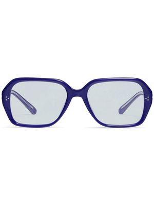 Gentle Monster Beca N4 square-frame glasses - Blue