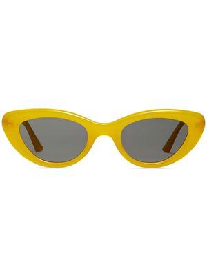 Gentle Monster Conic tinted sunglasses - Yellow