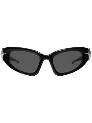Gentle Monster Paso 01 logo-plaque sunglasses - Black